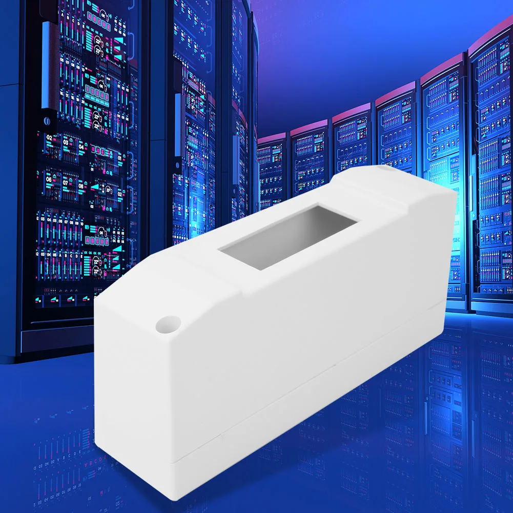 1way Plastic Distribution Box Protection Box For 1Position Circuit Breaker Surface Mounted for Indoor On The Wall 13 x 3.2 x 6cm
1way Plastic Distribution Box Protection Box For 1Position Circuit Breaker Surface Mounted for Indoor On The Wall 13 x 3.2 x 6cm