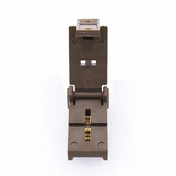 QFN8 DFN8 WSON8 Programming Socket Pin Pitch 0.5mm IC Body Size 2*2 mm Clamshell Test Socket ZIF adapter WLCSP 8 socket
QFN8 DFN8 WSON8 Programming Socket Pin Pitch 0.5mm IC Body Size 2*2 mm Clamshell Test Socket ZIF adapter WLCSP 8 socket