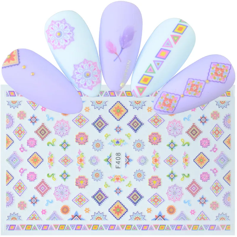 1Pc Geometric Nail Decals 3D Ultra thin Back Gummed Nail Disign Self-adhesive Transfer Stickers For Nails DIY Art Nails Stickers
1Pc Geometric Nail Decals 3D Ultra thin Back Gummed Nail Disign Self-adhesive Transfer Stickers For Nails DIY Art Nails Stickers