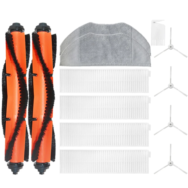 Main Side Brush Hepa Filter Mop Cloth Cleaning Tool Kits for Xiaomi for Mijia G1 MJSTG1 Robot Vacuum Cleaner Parts Accessories 
Main Side Brush Hepa Filter Mop Cloth Cleaning Tool Kits for Xiaomi for Mijia G1 MJSTG1 Robot Vacuum Cleaner Parts Accessories