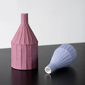 Ceramic Vertical Pattern Vase Decoration Desktop Flower Arrangement Living Room Dining Table Small Vase Home Decoration Wedding
Ceramic Vertical Pattern Vase Decoration Desktop Flower Arrangement Living Room Dining Table Small Vase Home Decoration Wedding
