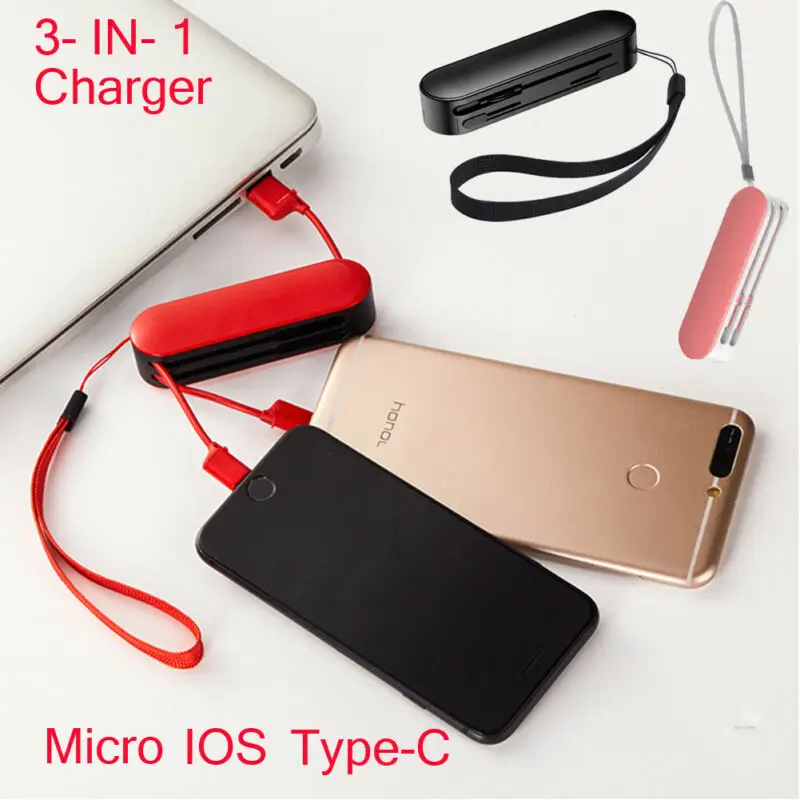 3-in-1 Swiss Knife Style Chargers Micro USB/Type C Multi-Function Chargers Cord Mobile Phone Date Cables
3-in-1 Swiss Knife Style Chargers Micro USB/Type C Multi-Function Chargers Cord Mobile Phone Date Cables