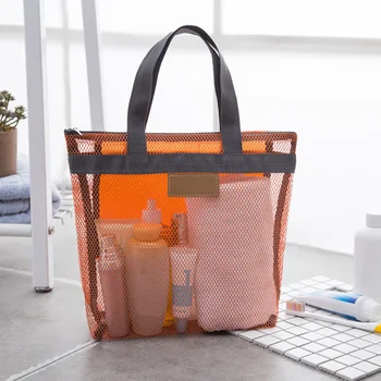 Mesh Net Multipurpose Lightweight Storage Bag Carrying Clothes Organizer Practical With Handle Travel Outdoor Gym Beach Portable
Mesh Net Multipurpose Lightweight Storage Bag Carrying Clothes Organizer Practical With Handle Travel Outdoor Gym Beach Portable