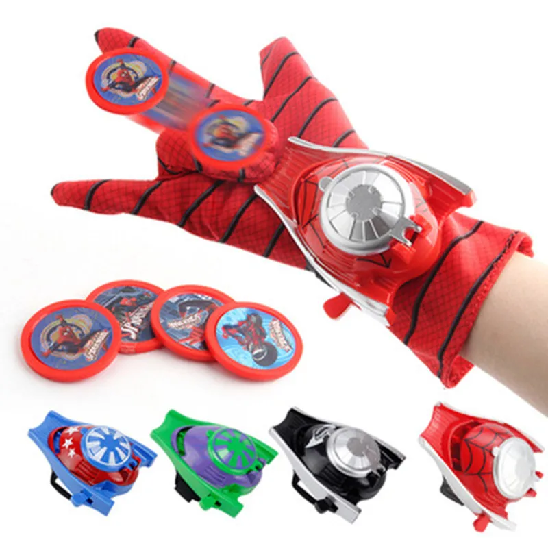 2020 New 5 styles PVC 24cm SpiderMan Batman Glove Action Figure Launcher Toy Kids Suitable Cosplay toys Christmas gift
2020 New 5 styles PVC 24cm SpiderMan Batman Glove Action Figure Launcher Toy Kids Suitable Cosplay toys Christmas gift