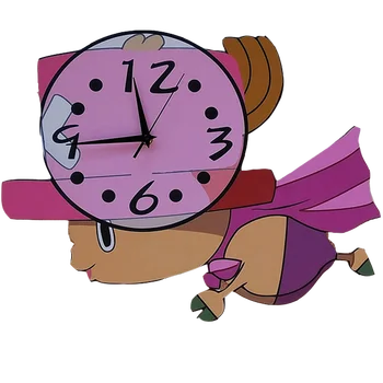16" Anime One Piece Tony Tony Chopper Wall Clock Home Room Decor Creative 3D Wood Clock Living Room Kids Boys Girls Gift
16" Anime One Piece Tony Tony Chopper Wall Clock Home Room Decor Creative 3D Wood Clock Living Room Kids Boys Girls Gift