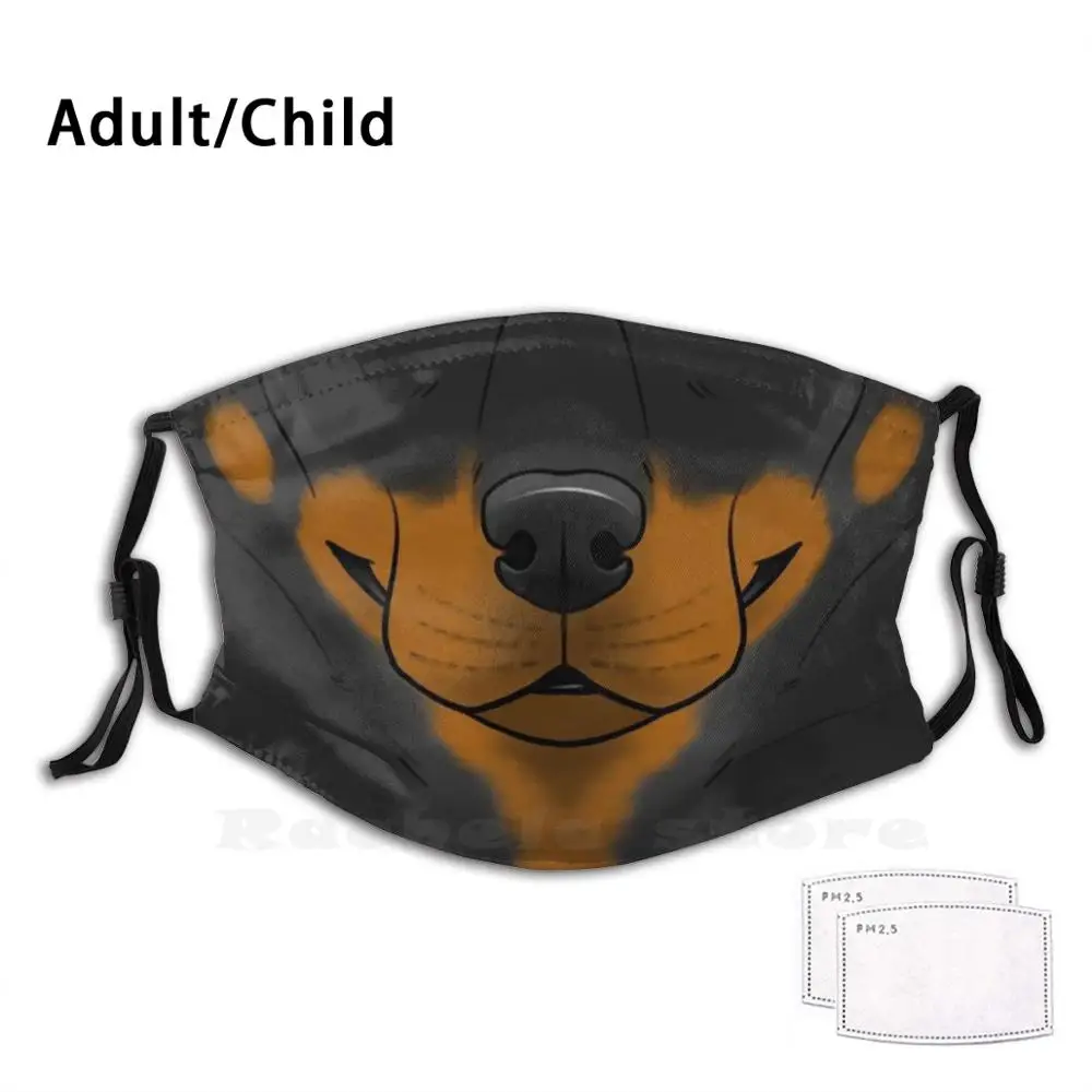 Doberman Pinscher Print Washable Filter Anti Dust Mouth Mask Katara Critter Droppings Creature Dobermann Rottweiler Domestic
Doberman Pinscher Print Washable Filter Anti Dust Mouth Mask Katara Critter Droppings Creature Dobermann Rottweiler Domestic
