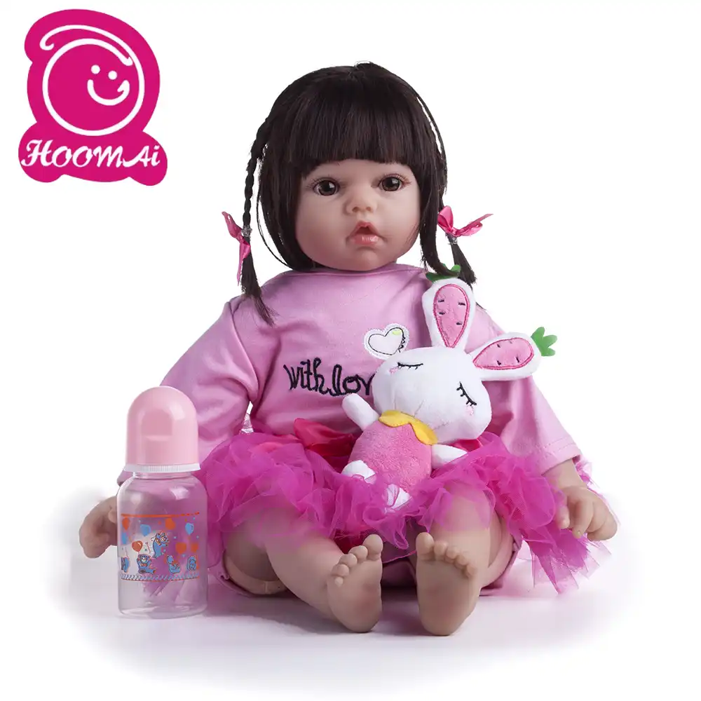 girls realistic soft silicone alive reborn baby kids birthday