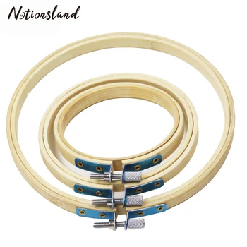 3pcs Embroidery Hoop Ring Set Circle Bamboo Cross Stitch Wooden Frame Hoop DIY Hand Craft Sewing Needwork Tool
3pcs Embroidery Hoop Ring Set Circle Bamboo Cross Stitch Wooden Frame Hoop DIY Hand Craft Sewing Needwork Tool