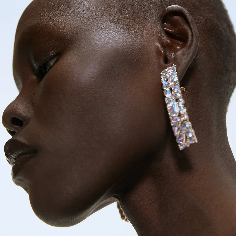 YWZIXLN Personality Geometric Square Full Of Rhinestone Earrings Fashion Rectangle Jewelry Earring For Women Gift Wholesale E064
YWZIXLN Personality Geometric Square Full Of Rhinestone Earrings Fashion Rectangle Jewelry Earring For Women Gift Wholesale E064