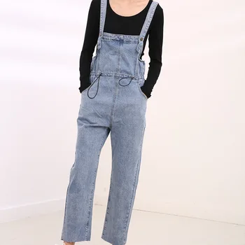 Plus Size Women Loose Denim Jumpsuits Elastic Waist Harem Jeans Overalls Women Cotton Denim Jumpsuits Fat MM Jumpsuit Rompers
Plus Size Women Loose Denim Jumpsuits Elastic Waist Harem Jeans Overalls Women Cotton Denim Jumpsuits Fat MM Jumpsuit Rompers