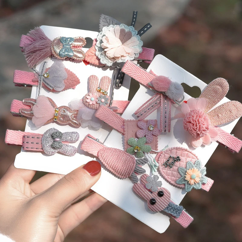 Cartoon New 2/5/6Pcs/Set Girls Nice Colors Barrettes Cute Sweet Kids Baby Hair Clips Children Hairpins Flower Hair Accessories
Cartoon New 2/5/6Pcs/Set Girls Nice Colors Barrettes Cute Sweet Kids Baby Hair Clips Children Hairpins Flower Hair Accessories
