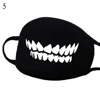 Unisex Cartoon Funny Teeth Letter Mouth Black Cotton Half Mouth Mask Anti-Dust Winter Warm Cute Masks Personality Fashion Tide
Unisex Cartoon Funny Teeth Letter Mouth Black Cotton Half Mouth Mask Anti-Dust Winter Warm Cute Masks Personality Fashion Tide