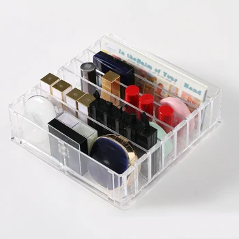 8 Slots Transparent Makeup Storage Box Lipsticks Rack Acrylic Cosmetic Display Stand for Women
8 Slots Transparent Makeup Storage Box Lipsticks Rack Acrylic Cosmetic Display Stand for Women