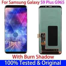 Ensemble écran tactile lcd avec brûlure et ombre, pour Samsung Galaxy S9 Plus G965 G965F, Original=