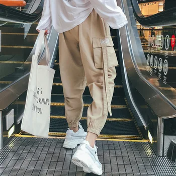 Black High Waist Cargo Pants Women Pockets Patchwork Loose Streetwear Pencil Pants 2019 Fashion Hip Hop Women's Trousers
Black High Waist Cargo Pants Women Pockets Patchwork Loose Streetwear Pencil Pants 2019 Fashion Hip Hop Women's Trousers