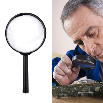 60mm 5X Magnifier For Reading Tool Hand Held Magnifying Glass For Reading Identification Etc Glass Lens Reading Glasses
60mm 5X Magnifier For Reading Tool Hand Held Magnifying Glass For Reading Identification Etc Glass Lens Reading Glasses