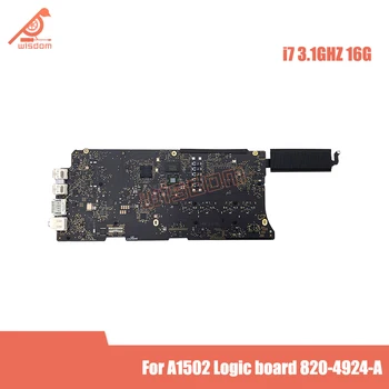Original Logic board 820-4924-A A1502 Motherboard i7 3.1GHz 16GB For Macbook Pro Retina 13" A1502 Mother board Replacement 2015
Original Logic board 820-4924-A A1502 Motherboard i7 3.1GHz 16GB For Macbook Pro Retina 13" A1502 Mother board Replacement 2015