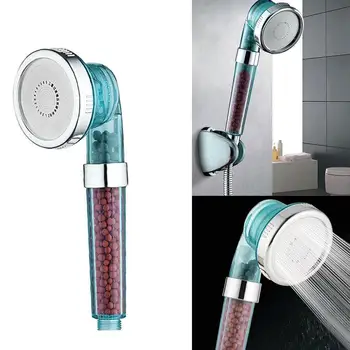 New Shower Bath Head Adjustable 3 Mode High Pressure Ion Handheld Negative Stream Stone With Head Ceramic Balls Activated S A5U4
New Shower Bath Head Adjustable 3 Mode High Pressure Ion Handheld Negative Stream Stone With Head Ceramic Balls Activated S A5U4