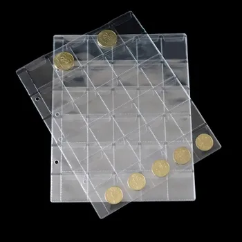 10 Sheets 30 Pockets Plastic Coin Holders Folder Sheets Storage Cash Money Collection Album Creative PVC Albums Collecting
10 Sheets 30 Pockets Plastic Coin Holders Folder Sheets Storage Cash Money Collection Album Creative PVC Albums Collecting