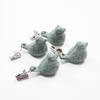 LCH 4pcs/lot Vintage Style Iron Art Green Bird Tablecloth Windproof Tablecloth Clip To Avoid The Wind Cabinet Knob Iron Clip
LCH 4pcs/lot Vintage Style Iron Art Green Bird Tablecloth Windproof Tablecloth Clip To Avoid The Wind Cabinet Knob Iron Clip