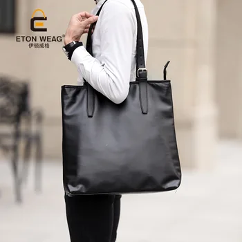 Korean fashion simple PU leather shoulder bag men's portable leisure bag large capacity bag lykj-yx
Korean fashion simple PU leather shoulder bag men's portable leisure bag large capacity bag lykj-yx