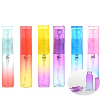 300Pcs Mini 5ml Spray Bottle Gradient Colorful Perfume Glass Vials Makeup Liquid Container Empty Fine Mist Atomizer Cosmetic
300Pcs Mini 5ml Spray Bottle Gradient Colorful Perfume Glass Vials Makeup Liquid Container Empty Fine Mist Atomizer Cosmetic