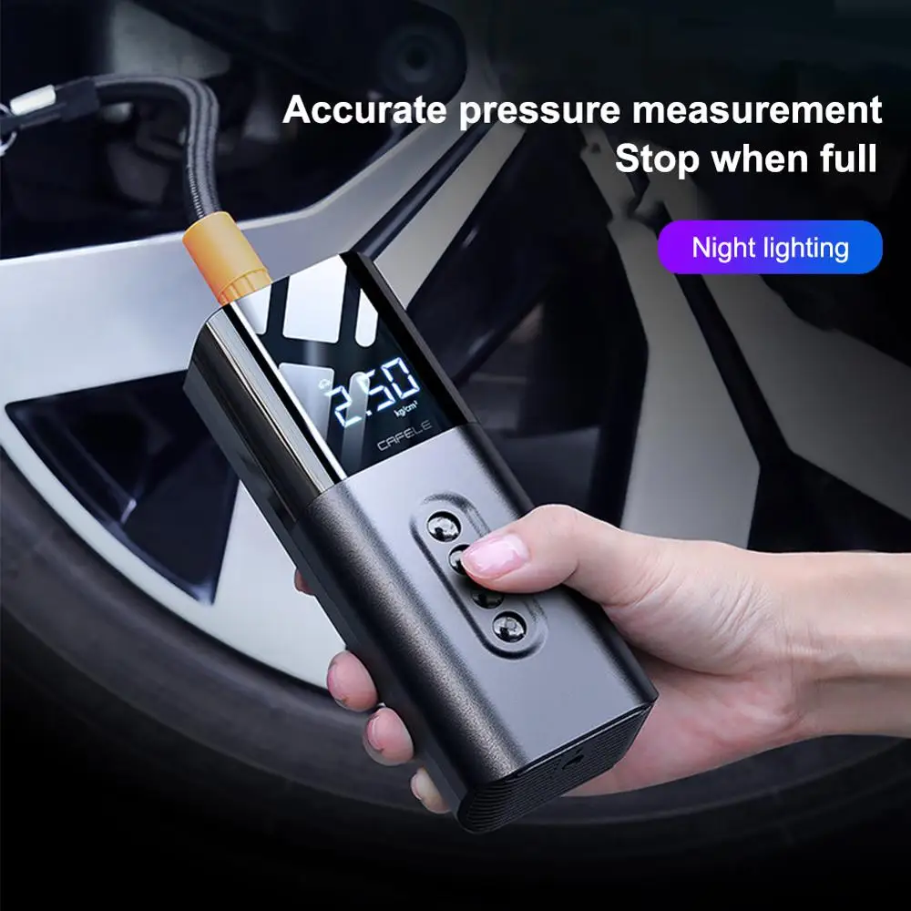 Protable Electric Car Air Compressor Car Air Pump Digital Pressure Gauge Mini Tire Inflator Auto Tyre Pump High Pressure Tire
Protable Electric Car Air Compressor Car Air Pump Digital Pressure Gauge Mini Tire Inflator Auto Tyre Pump High Pressure Tire
