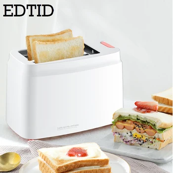 EDTID Mini household Toaster electric Baking Bread Machine full automatics Breakfast Machine maker Toast oven 2 Slices 680W EU
EDTID Mini household Toaster electric Baking Bread Machine full automatics Breakfast Machine maker Toast oven 2 Slices 680W EU
