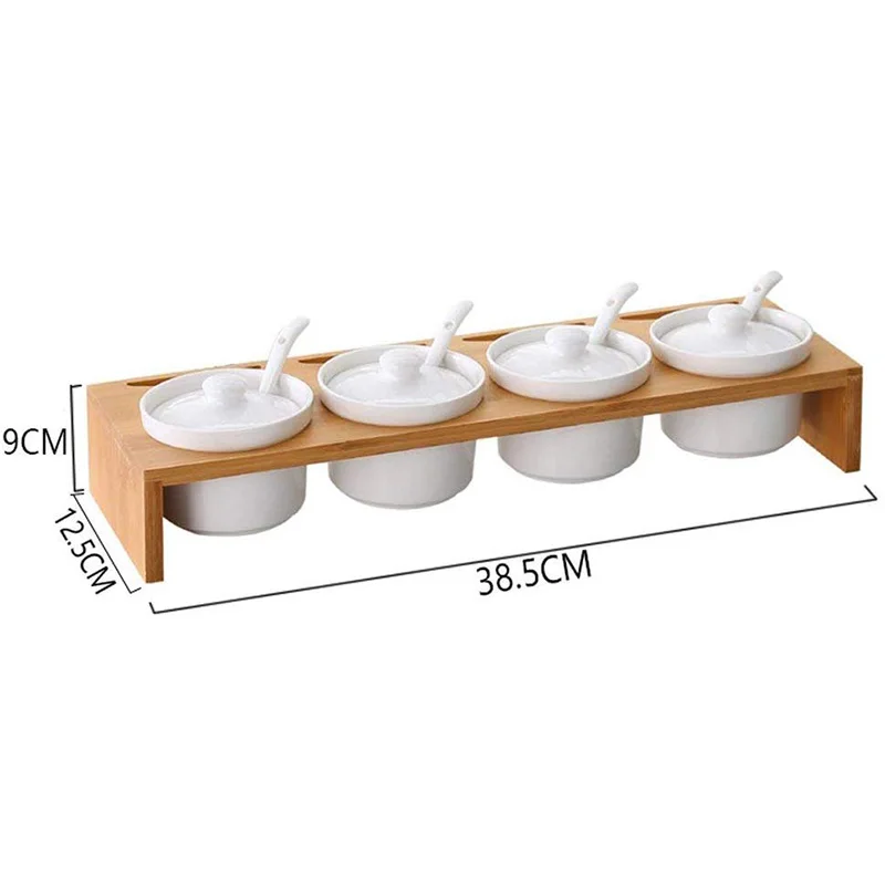 Seasoning Bottle Ceramic Seasoning Tank Kitchen Seasoning Tank Set Seasoning Box Chilli Salt Tank Storage With Spoon and Lid
Seasoning Bottle Ceramic Seasoning Tank Kitchen Seasoning Tank Set Seasoning Box Chilli Salt Tank Storage With Spoon and Lid