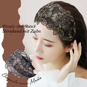 Floral Non-slip Headband with Tooth Lace Embroidery Wide Hair Band Women Hair Accessories HJL2019
Floral Non-slip Headband with Tooth Lace Embroidery Wide Hair Band Women Hair Accessories HJL2019