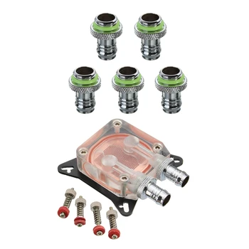 2 Set Accessories: 1 Set Barb Fitting Water Cooling Radiator & 1 Set Gpu Water Block Cooling Double Channel for Amd W40
2 Set Accessories: 1 Set Barb Fitting Water Cooling Radiator & 1 Set Gpu Water Block Cooling Double Channel for Amd W40