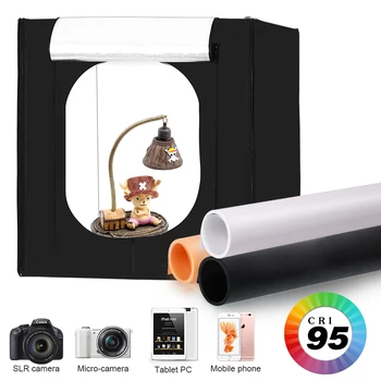 Photo Studio Table Shooting Soft Boxes, 50x50CM Portable Foldable Dimmable Professional Photography Light Tent Kit With Backdrop
Photo Studio Table Shooting Soft Boxes, 50x50CM Portable Foldable Dimmable Professional Photography Light Tent Kit With Backdrop