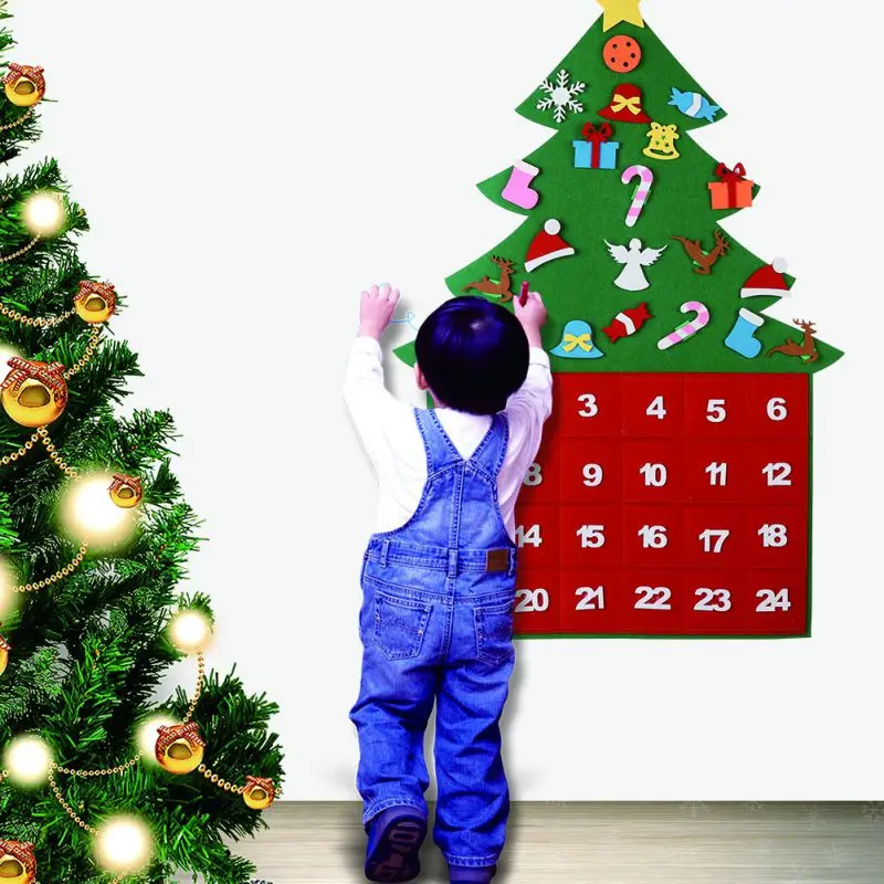 elt DIY Christmas Tree Advent Calendar Birthday Advent Calendar Fabric Advent Calendar New Year Decor
elt DIY Christmas Tree Advent Calendar Birthday Advent Calendar Fabric Advent Calendar New Year Decor
