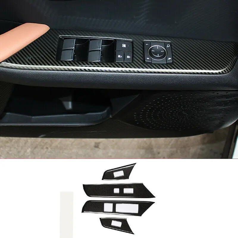 Панель стеклоподъемника из углеродного волокна для Lexus UX200 260h 2019-2020, крышка переключателя, модификация автомобиля, автозапчасти
Панель стеклоподъемника из углеродного волокна для Lexus UX200 260h 2019-2020, крышка переключателя, модификация автомобиля, автозапчасти