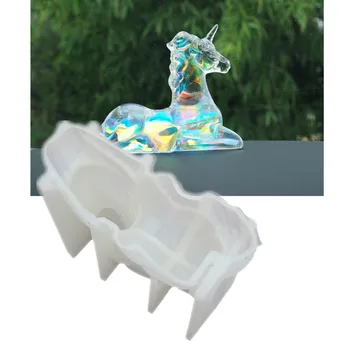 UV Resin Mould Jewelry Liquid Silicone Mold Big Unicorn Horse Resin Molds For DIY Charms Making For DIY Making Ornament #48 
UV Resin Mould Jewelry Liquid Silicone Mold Big Unicorn Horse Resin Molds For DIY Charms Making For DIY Making Ornament #48