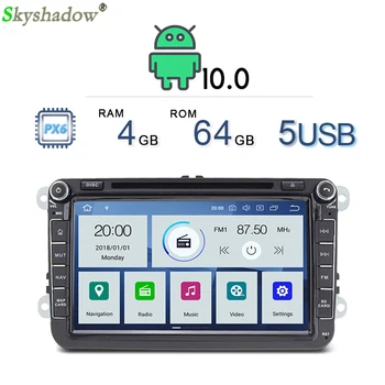 PX6 IPS DSP Android 10 4G RAM + 64G ROM Radio Bluetooth 5.0 Map Wifi TPMS DAB Car DVD GPS Player For VW POLO GOLF PASSAT B5 B6
PX6 IPS DSP Android 10 4G RAM + 64G ROM Radio Bluetooth 5.0 Map Wifi TPMS DAB Car DVD GPS Player For VW POLO GOLF PASSAT B5 B6