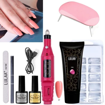 Nail Art Tool 15ml UV LED Extension Gel Mini Nail Lamp USB Electric Grinder Nail File Top and Base Coat Manicure Set
Nail Art Tool 15ml UV LED Extension Gel Mini Nail Lamp USB Electric Grinder Nail File Top and Base Coat Manicure Set