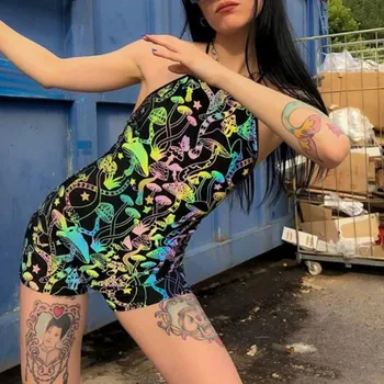backless cross spaghetti strap short jumpsuits mushroom print playsuit 2019 summer women sexy streetwear bodycon bandage body
backless cross spaghetti strap short jumpsuits mushroom print playsuit 2019 summer women sexy streetwear bodycon bandage body