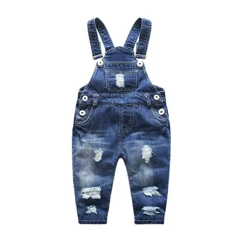 Children's Denim Jumpsuit 6M to 5T Kids Blue Overalls Jeans Pants With Broken Holes Boys Girls Children's Clothes
Children's Denim Jumpsuit 6M to 5T Kids Blue Overalls Jeans Pants With Broken Holes Boys Girls Children's Clothes
