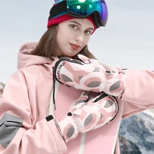 Winter Women Snow Ski Gloves Touchscreen Windproof Warm For Gloves Snowmobile Skiing Driving Motorcycle Riding Cycling Hiking
Winter Women Snow Ski Gloves Touchscreen Windproof Warm For Gloves Snowmobile Skiing Driving Motorcycle Riding Cycling Hiking