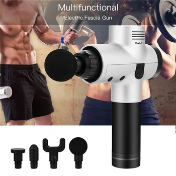 Electric Massage Gun Handheld Fascia Gun with 4 Replaceable Massage Heads Muscles Relieve Rechargeable Cordless Massage Tool
Electric Massage Gun Handheld Fascia Gun with 4 Replaceable Massage Heads Muscles Relieve Rechargeable Cordless Massage Tool