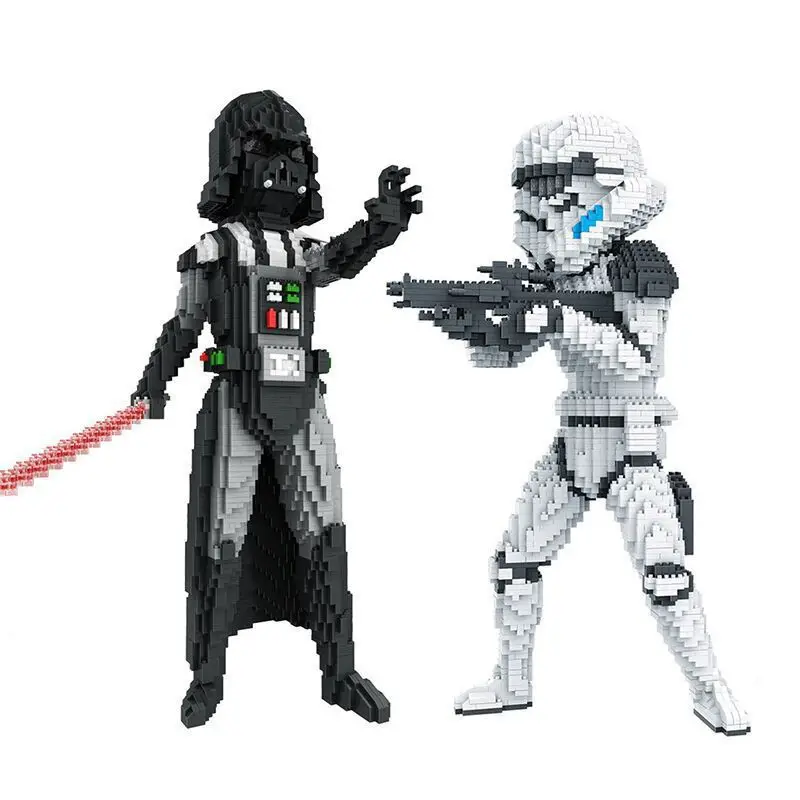 Spell of star wei Small Particles of Diamond Darth Vader Building Blocks Children'S Educational DIY Assembled Toys Boy Creative
Spell of star wei Small Particles of Diamond Darth Vader Building Blocks Children'S Educational DIY Assembled Toys Boy Creative