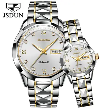 Couple Watches Men's And Women's Mechanical Watches Top-grade Luxury Sapphire Mirror Waterproof Luminous Fashion Casual Banquet 
Couple Watches Men's And Women's Mechanical Watches Top-grade Luxury Sapphire Mirror Waterproof Luminous Fashion Casual Banquet
