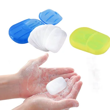 20pcs/Box Antibacterial Disposable Soap Box Washing Hand Clean Scented Slice Sheets Mini Random Color Portable Soap Paper
20pcs/Box Antibacterial Disposable Soap Box Washing Hand Clean Scented Slice Sheets Mini Random Color Portable Soap Paper