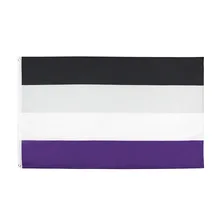 90x150cm LGBTQIA Ace Community Nonsexuality Asexuality Asexual Pride Flag 
90x150cm LGBTQIA Ace Community Nonsexuality Asexuality Asexual Pride Flag