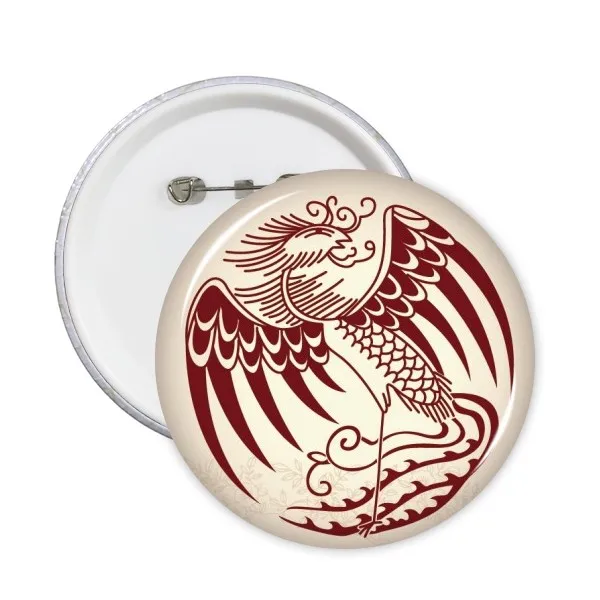 Chinese Phoenix Animal Portrait Round Pins Badge Button Clothing Decoration Gift 5pcs
Chinese Phoenix Animal Portrait Round Pins Badge Button Clothing Decoration Gift 5pcs