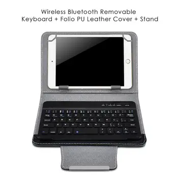 Wireless Bluetooth Keyboard With Tablet Leather Case Stand Tablet Cover For Pad Tablet
Wireless Bluetooth Keyboard With Tablet Leather Case Stand Tablet Cover For Pad Tablet