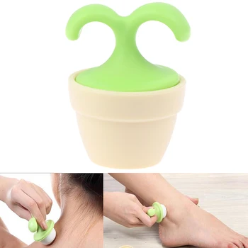 1Pcs Manual Massager Cute Mini Potted Plant Shaped Roller Ball Bead Relaxation Neck Foot Face Lift Handheld Beauty Tool
1Pcs Manual Massager Cute Mini Potted Plant Shaped Roller Ball Bead Relaxation Neck Foot Face Lift Handheld Beauty Tool