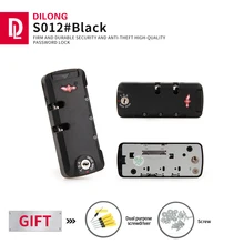 DILONG S012 Universal luggage locks buckle accessories suitcase password trolley case replacement luggage solid practical lock
DILONG S012 Universal luggage locks buckle accessories suitcase password trolley case replacement luggage solid practical lock