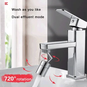 New 720° Universal Splash Filter Faucet Spray Head Anti Splash Filter Faucet Movable Kitchen Tap Water Saving Nozzle Sprayer
New 720° Universal Splash Filter Faucet Spray Head Anti Splash Filter Faucet Movable Kitchen Tap Water Saving Nozzle Sprayer